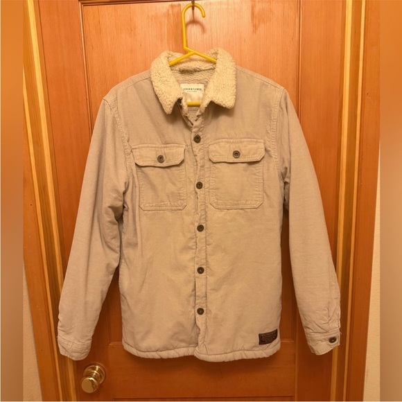 Denim & Flower Other - Denim & Flower Ricky Singh M (40) Corduroy Trucker Jacket Coat Sherpa Lined